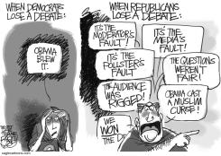 DEBATE DENIERS by Pat Bagley