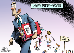 BINDER FULL OF WOMEN  by Nate Beeler