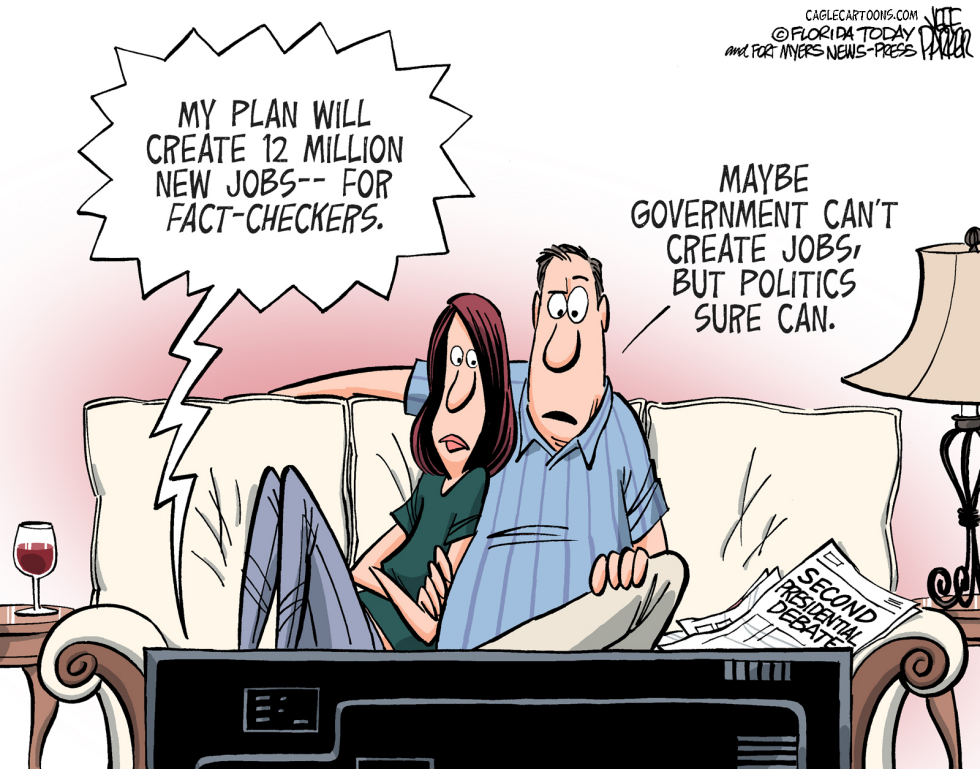  DEBATING JOBS by Jeff Parker