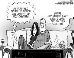 DEBATING JOBS by Jeff Parker