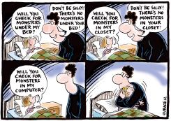 MONSTERS IN MY COMPUTER by Ingrid Rice