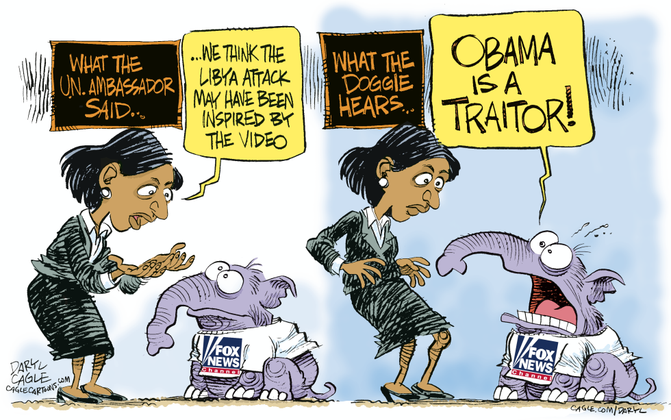 Libya and Fox News COLOR
