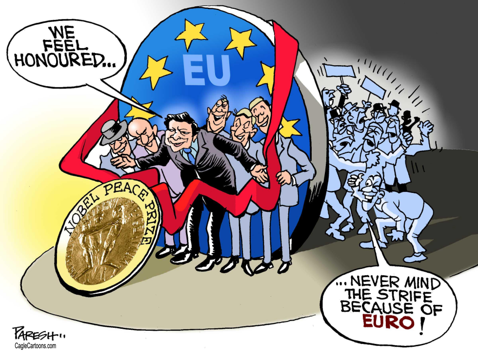  NOBEL PRIZE FOR EU by Paresh Nath