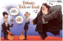 CANDY DEBATE  by Rick McKee