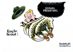 BOY SCOUTS ABUSE  by Jimmy Margulies