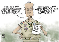 BOY SCOUTS,  by Randy Bish