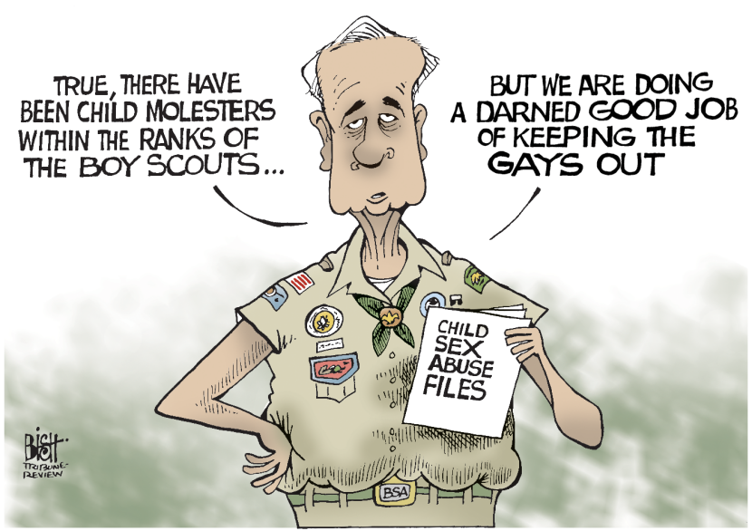BOY SCOUTS, COLOR