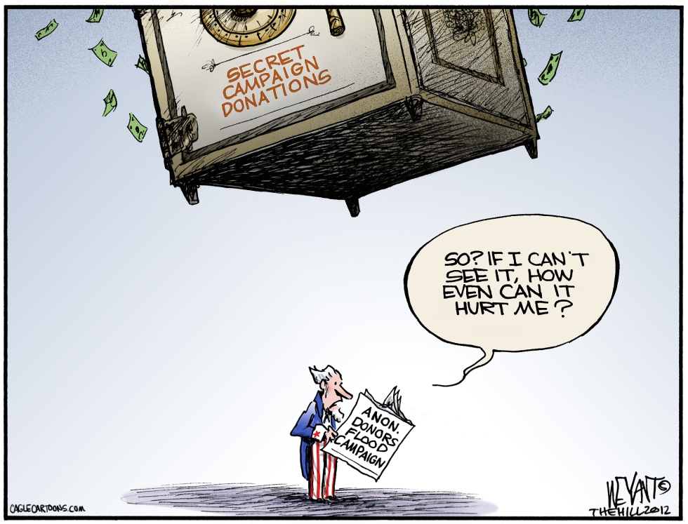 Anonymous Campaign Donors COLOR