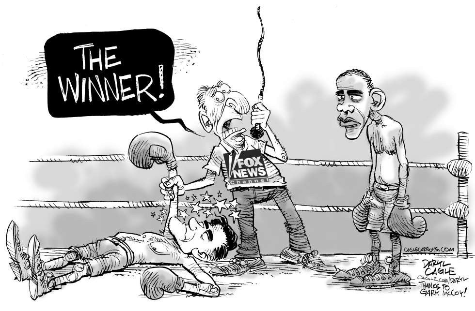 Cartoon for Last and Next Debates