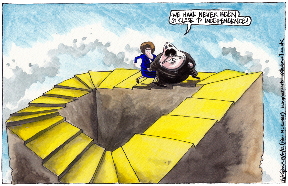 THE CLIMB TO SCOTTISH INDEPENDENCE