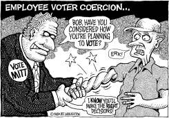 EMPLOYEE VOTER COERCION by Monte Wolverton