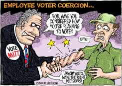 EMPLOYEE VOTER COERCION  by Monte Wolverton