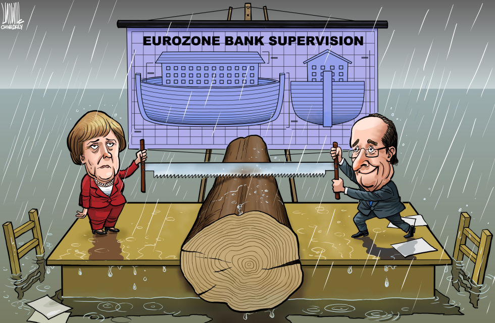 Eurozone bank supervision