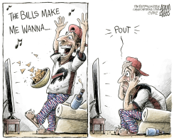 LOCAL BUFFALO BILLS SHOUT SONG  by Adam Zyglis