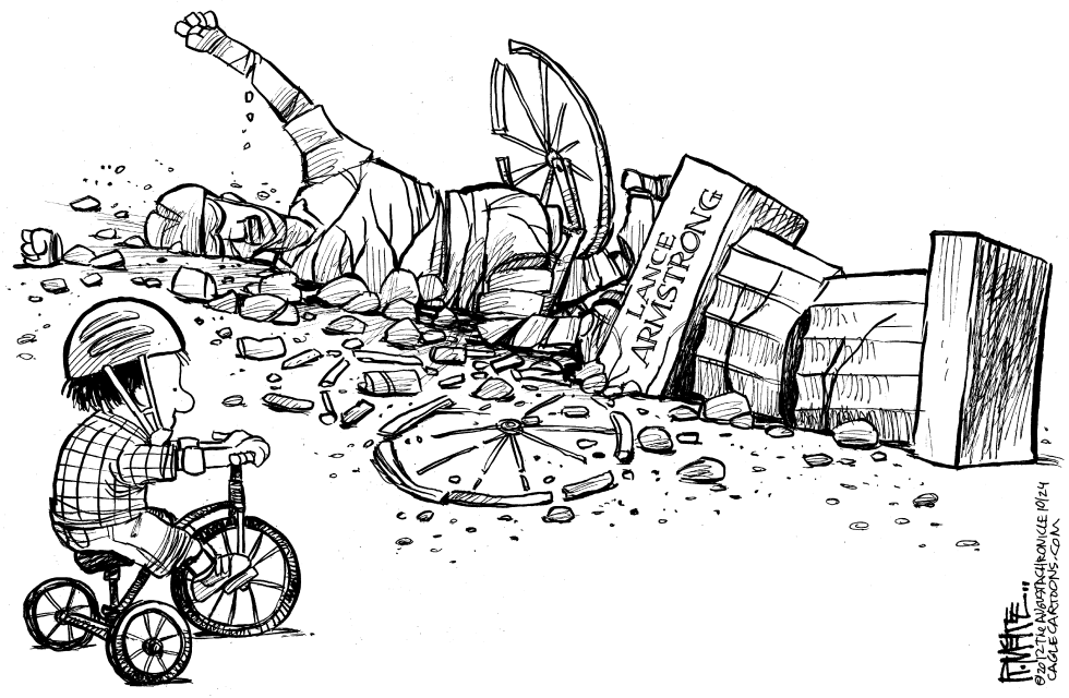 Lance Armstrong Falls