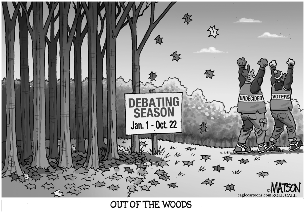  END OF DEBATING SEASON by RJ Matson