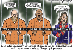 CALIF PROP 36 THREE STRIKES by Steve Greenberg