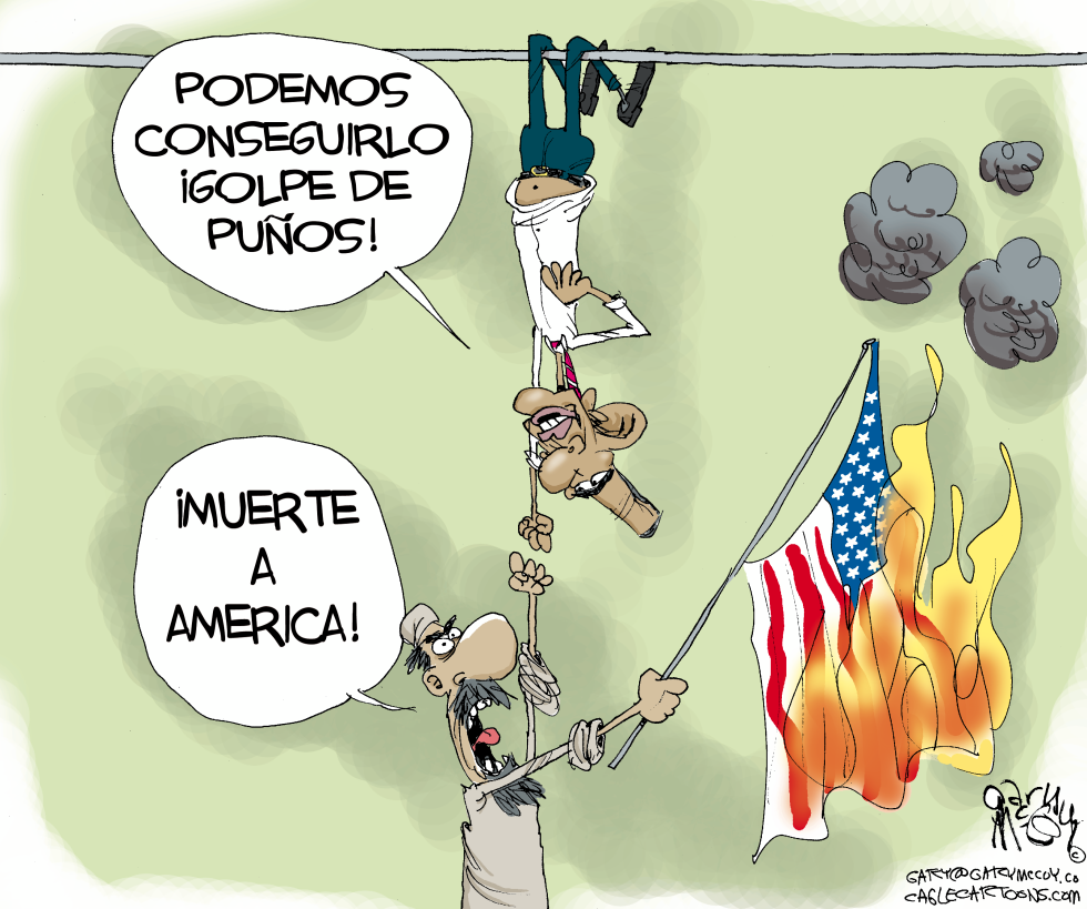 Obama y los Musulmanes Radicales COLOR