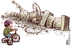 LANCE ARMSTRONG CAE   by Rick McKee