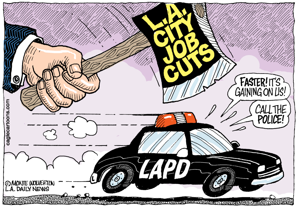LOCAL-CA LA City Job Cuts COLOR