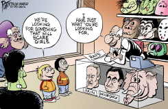 SCARE THE GIRLS by Bruce Plante