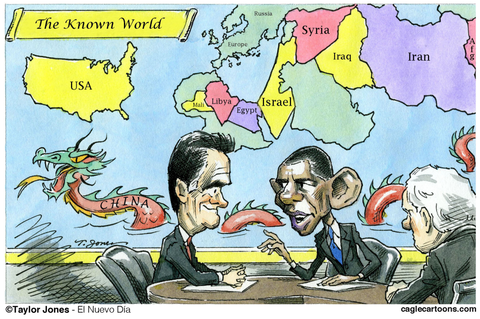 Obama and Romney debate worldviews
