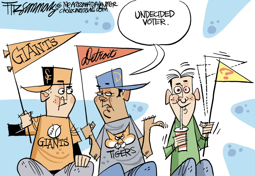  UNDECIDED by David Fitzsimmons