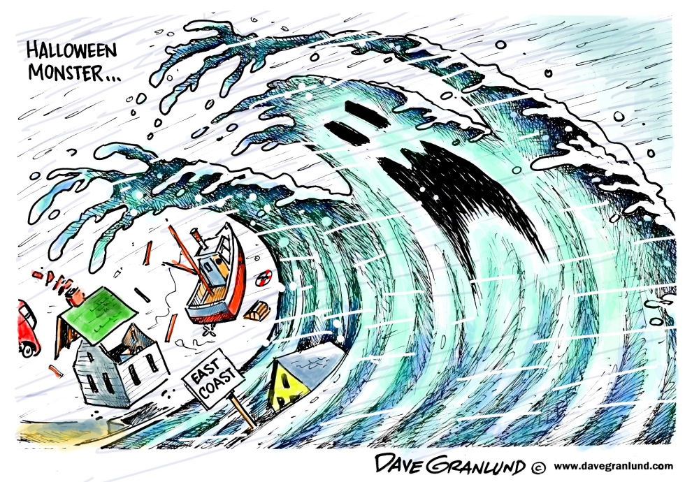  EAST COAST MONSTER STORM by Dave Granlund