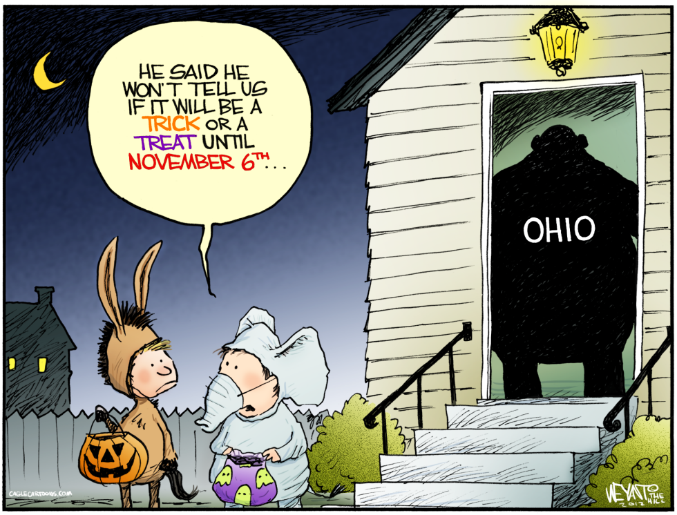  OHIO TRICK OR TREAT by Christopher Weyant