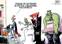 DISFRACES DE HALLOWEEN by Nate Beeler