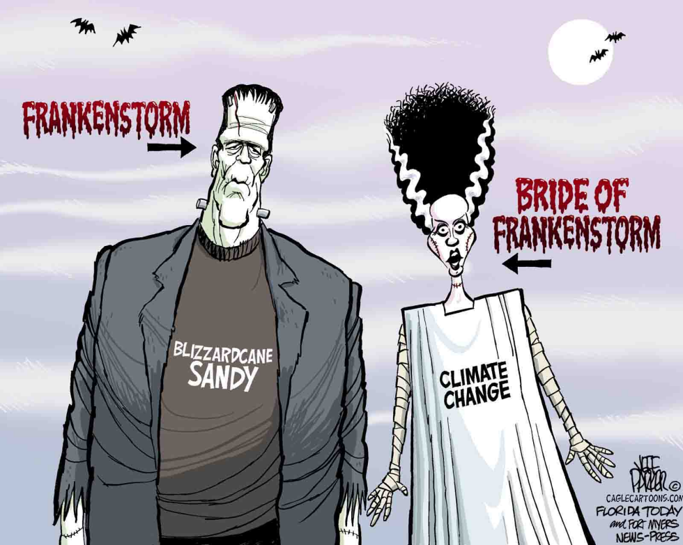 Frankenstorm and Climate Change