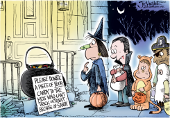 TRICK OR TREAT by Joe Heller