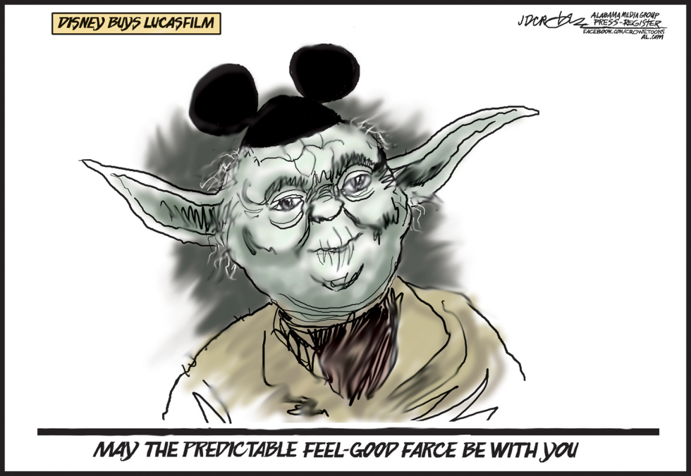 May the Disney farce be with you