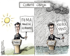 FEMA  by Adam Zyglis