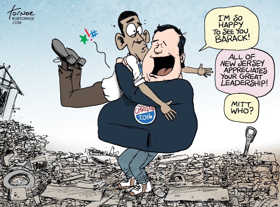 Christie Obama Bromance