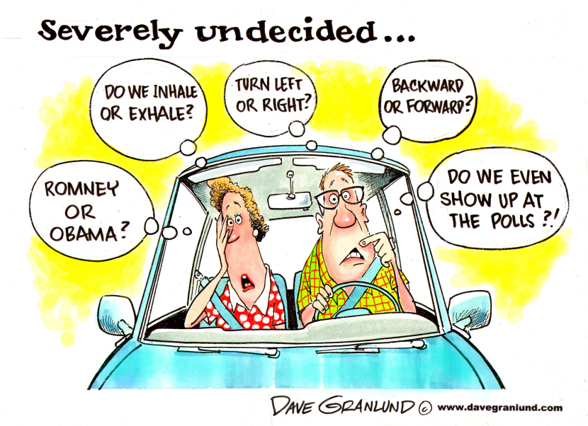 Severely undecided voters