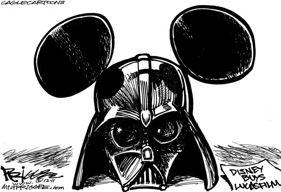  DARTH DISNEY by Milt Priggee