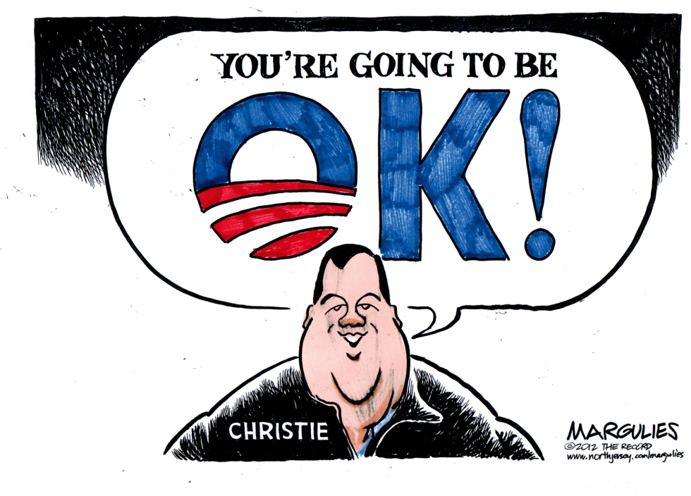 Christie and Obama color