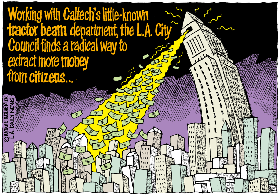 LOCAL-CA LA City Council Seeks Tax Hike