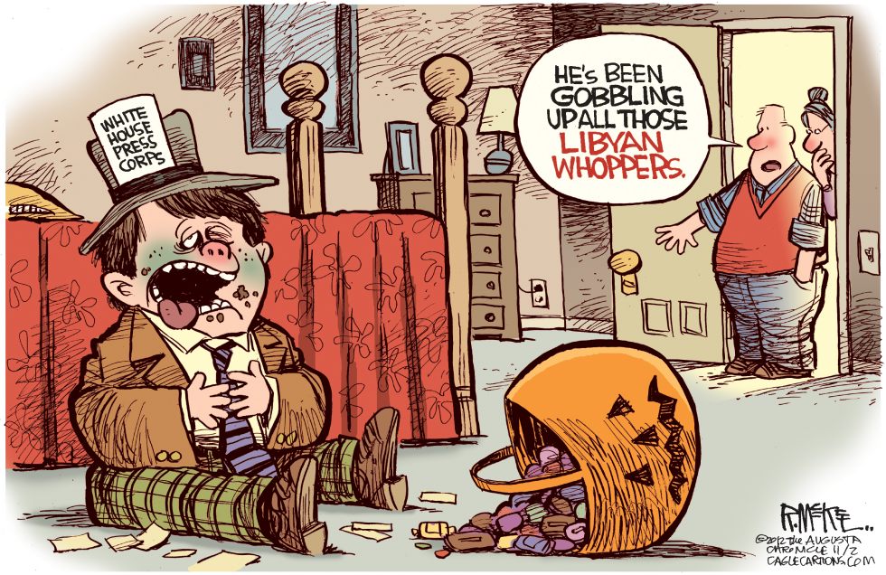  LIBYAN WHOPPERS by Rick McKee