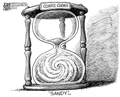 HURRICANE SANDY by Adam Zyglis