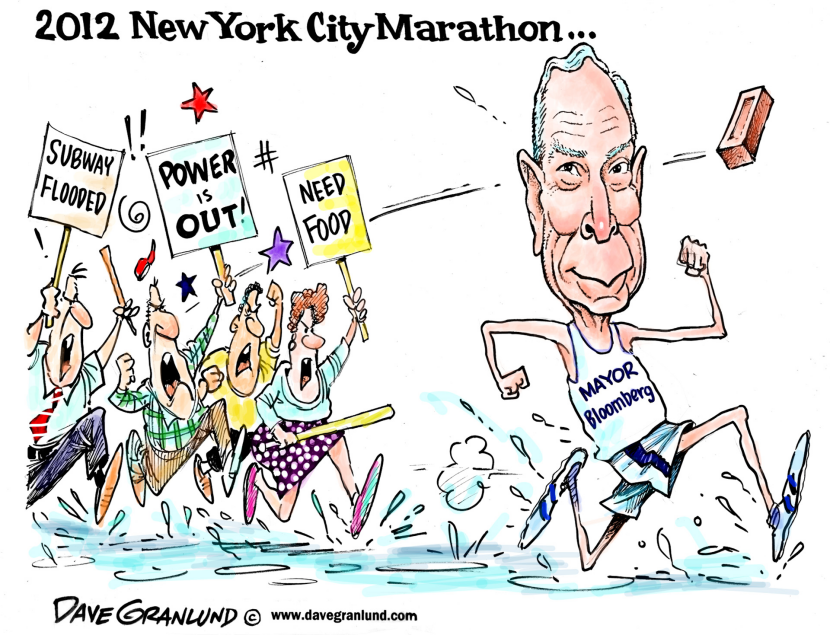 Bloomberg and NYC Marathon