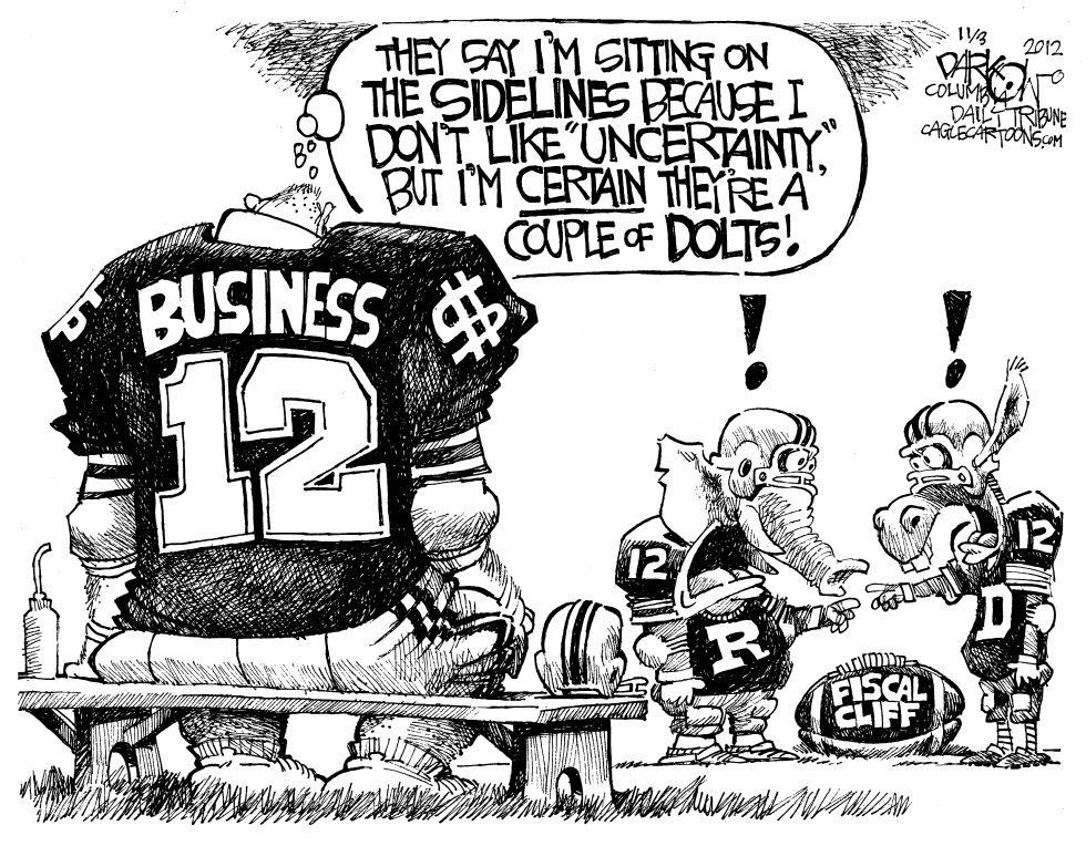 Business Sitting on the Sidelines
