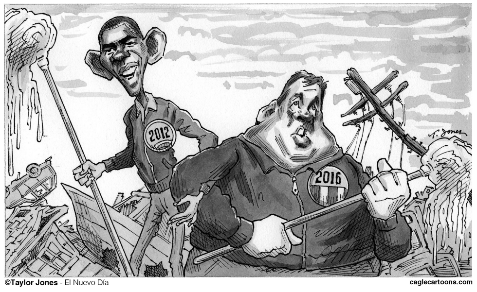 Obama y Christie - Perfeccionar juntos