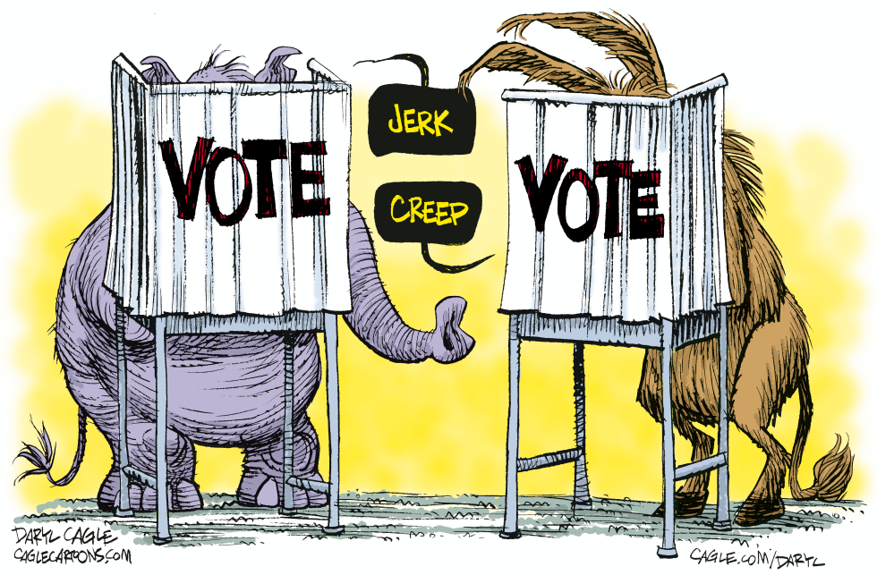  ELECTION DAY by Daryl Cagle