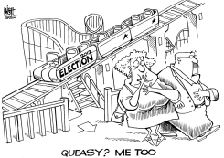 2012 ELECTION, B/W by Randy Bish