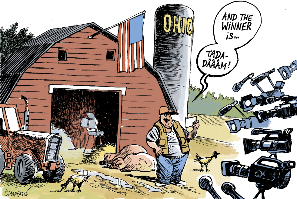  OHIO IS VOTING by Patrick Chappatte