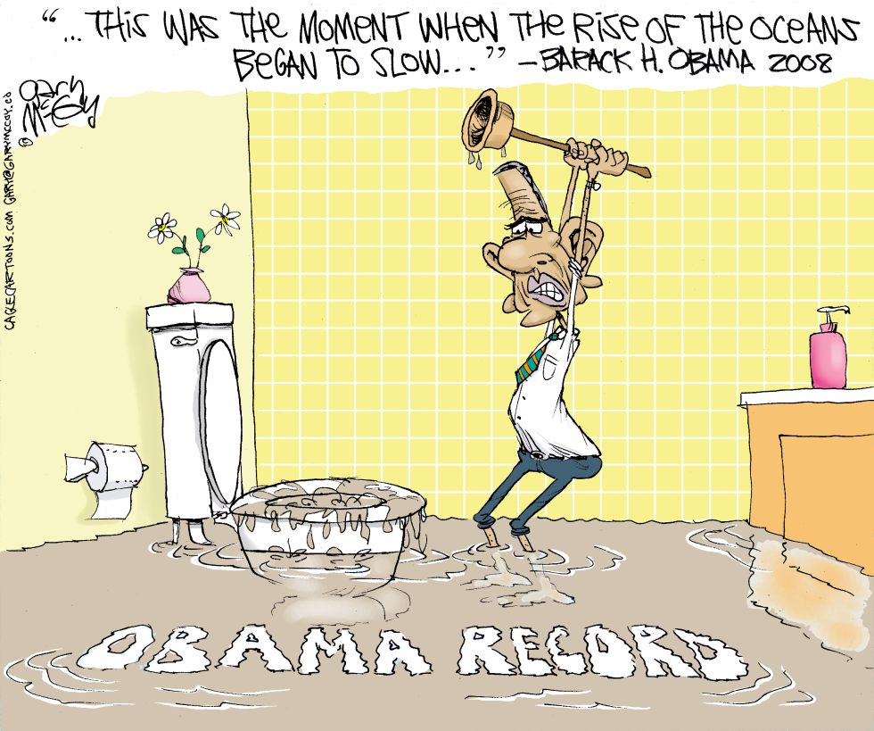 Obama's Rising Waters COLOR