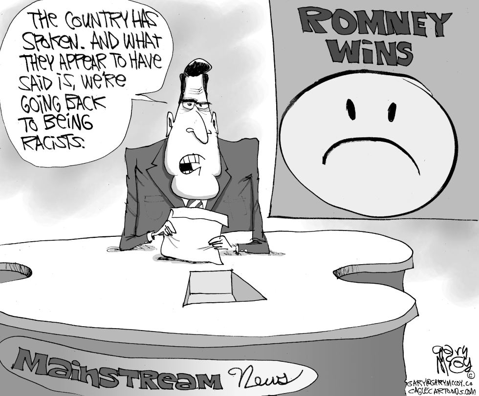Romney Wins Media Sad