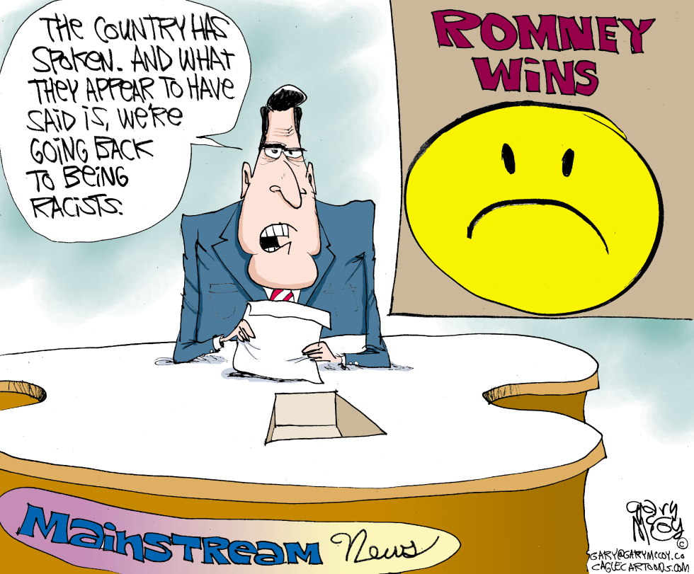 Romney Wins Media Sad COLOR